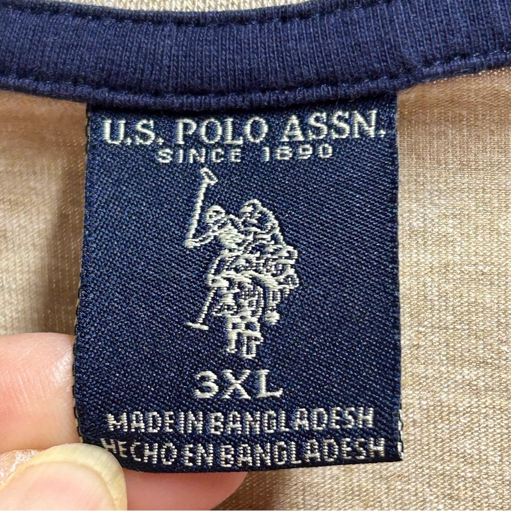U.S. Polo Assn.‎ Tan Short Sleeve Tee - Picture 3 of 5